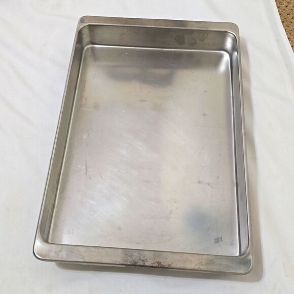 REVERE WARE STAINLESS STEEL COOKING SHEET - Picture 1 of 4